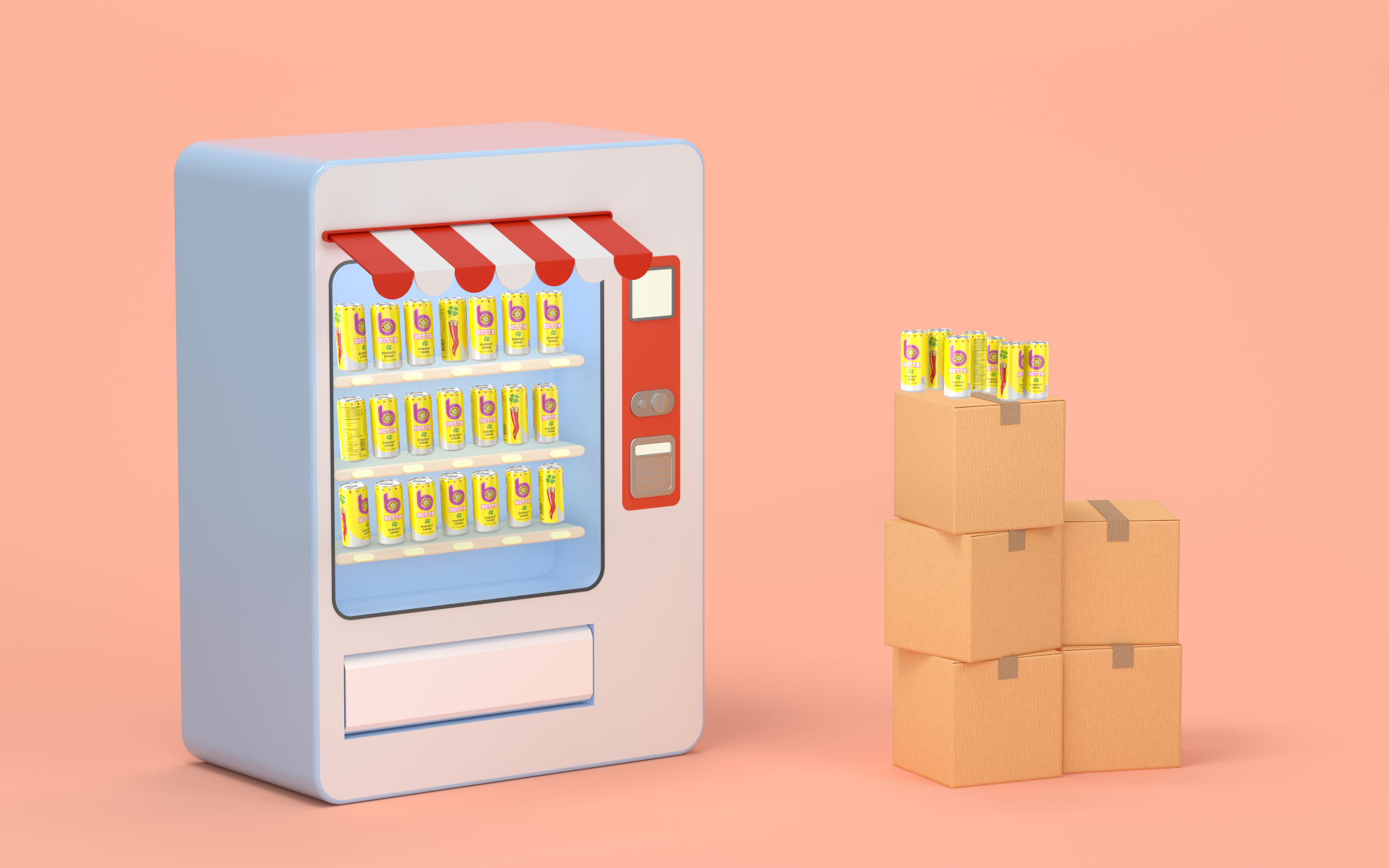 Presto anche nei distributori automatici H24